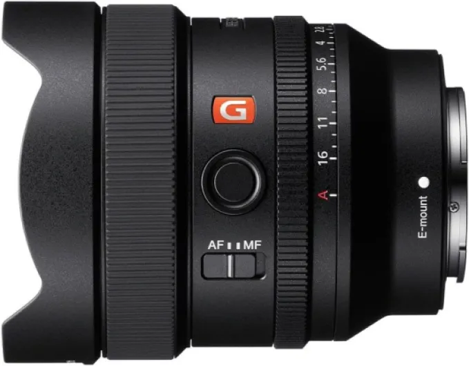 SEL14F18GM – Objectif grand angle 14mm F1.8 GMaster plein format/APS-C, lumineux et compact (monture E, idéal architecture et astro, compatible A7, ZV-E10, A6400, A6700) Unique
