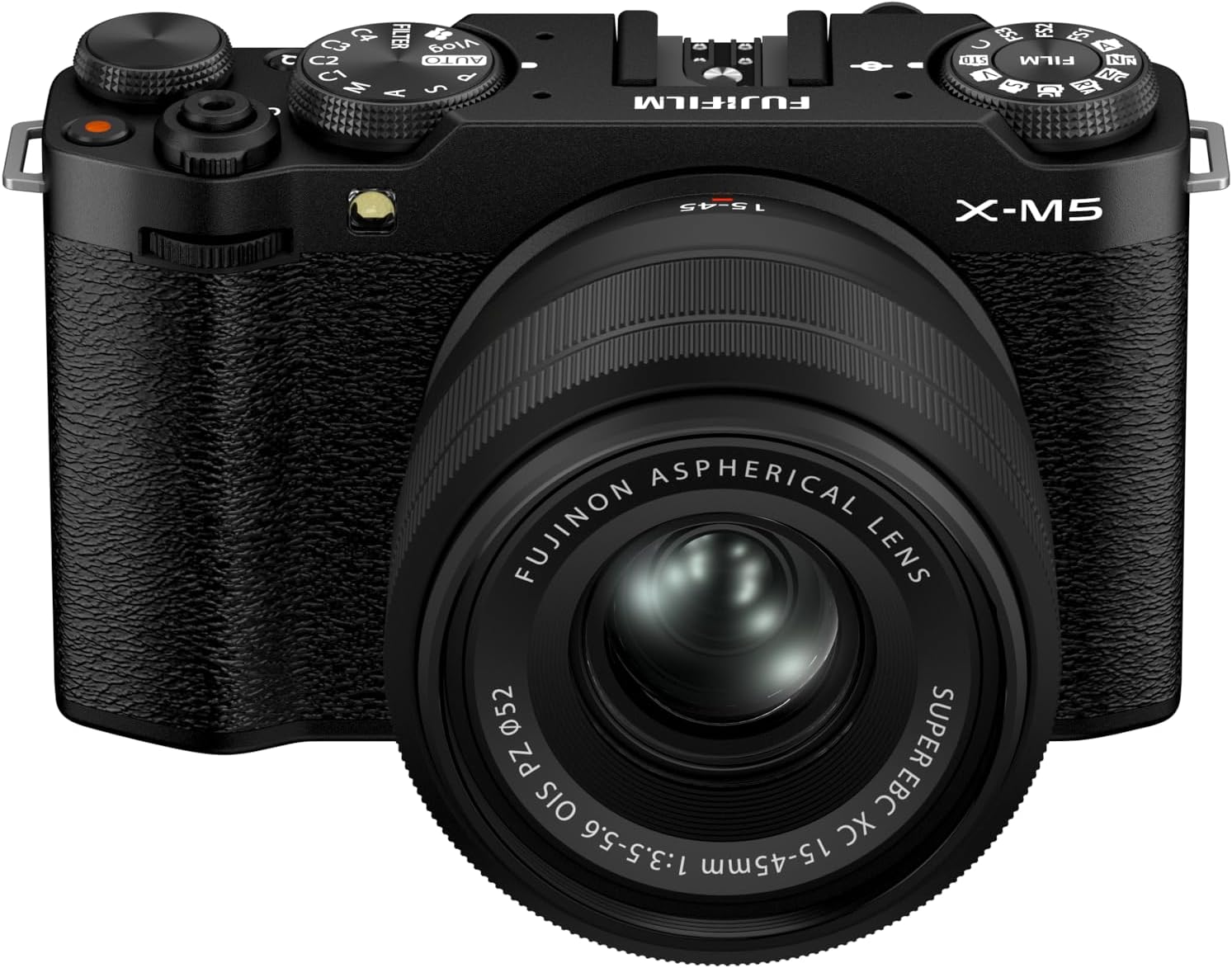FUJIFILM X-M5 + XC15-45mm Kit Black Black Kit