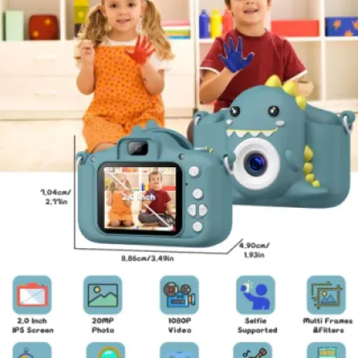 Test Gofunly Appareil Photo pour Enfants : Une caméra qui amuse les petits