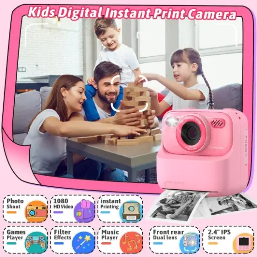 Test Appareil Photo Instantané Enfant : Un jouet sympa pour les petits photographes en herbe