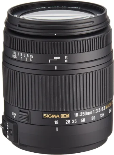 Sigma Objectif Macro 18-250 mm F3,5-6,3 DC OS HSM - Monture Nikon Nikon Unique