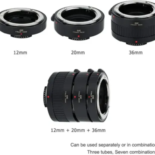 Test JJC Autofocus Lot de Tubes d'extension Macro : le kit qui rapproche vos sujets sans vous ruiner