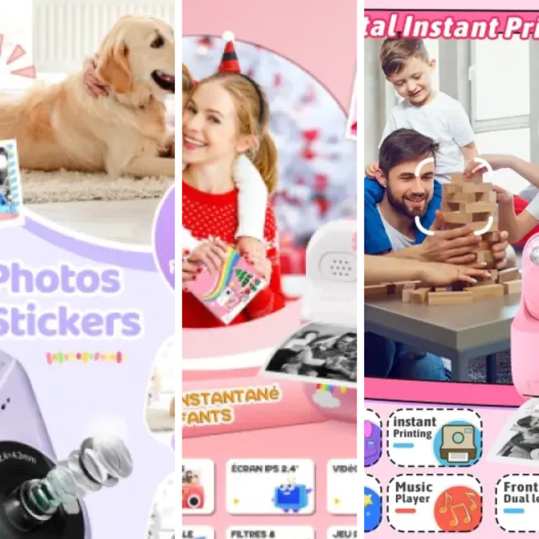 Classement des 14 meilleurs appareil photo enfant instantané (2026)