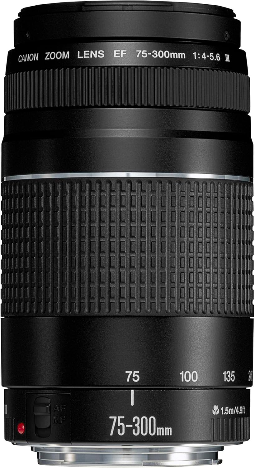 EF 75-300mm f/4.0-5.6 III Objectif [Ancien Modèle] simple Version Canon Pass