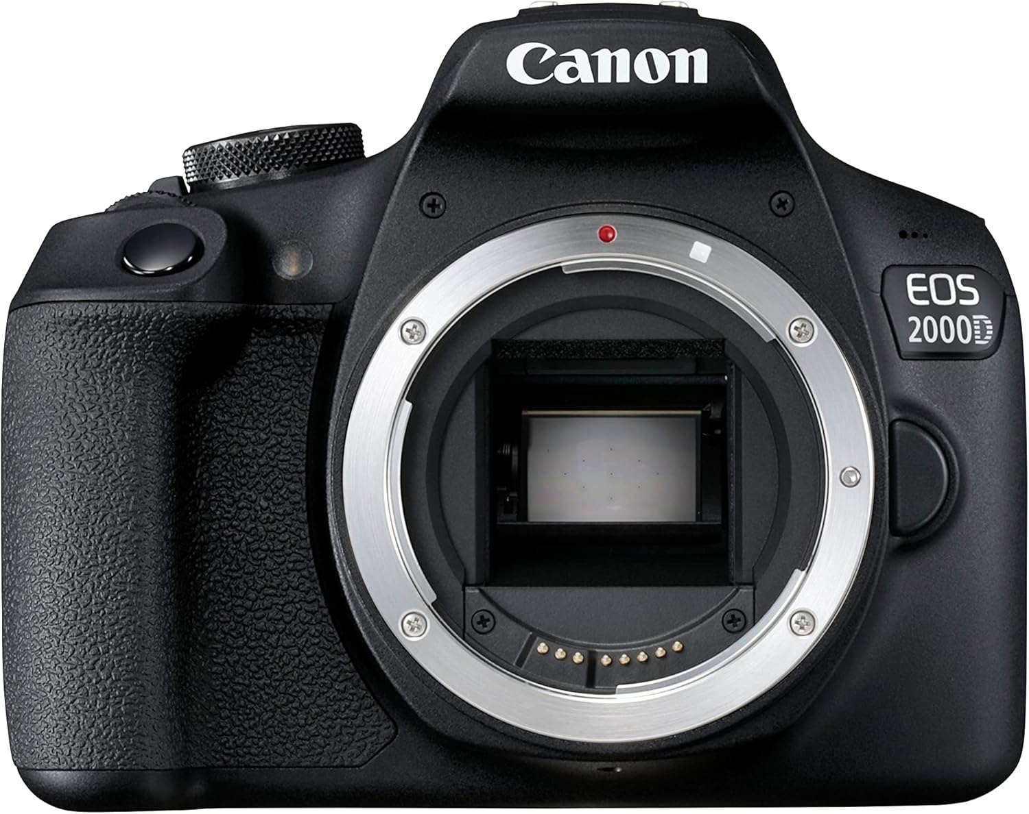 EOS 2000d - Appareil Photo Réflex + (APS-C, 24.1 MP, WiFi, Full HD) + Objectif EF-S 18-55mm f/3,5-5,6 DC III, Noir