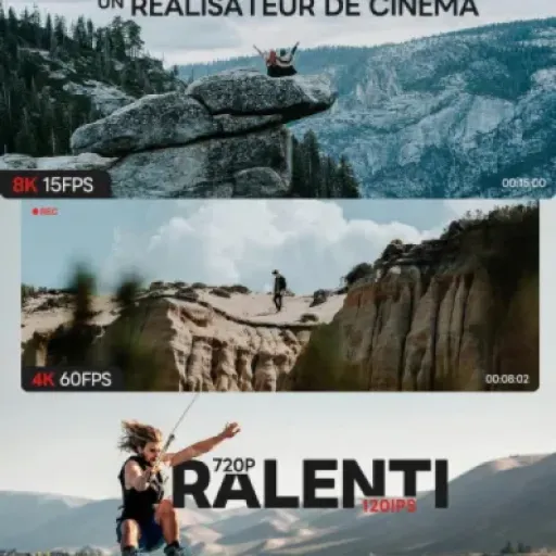 Test NBD S205D 8K : la petite caméra qui veut remplacer ton smartphone pour YouTube