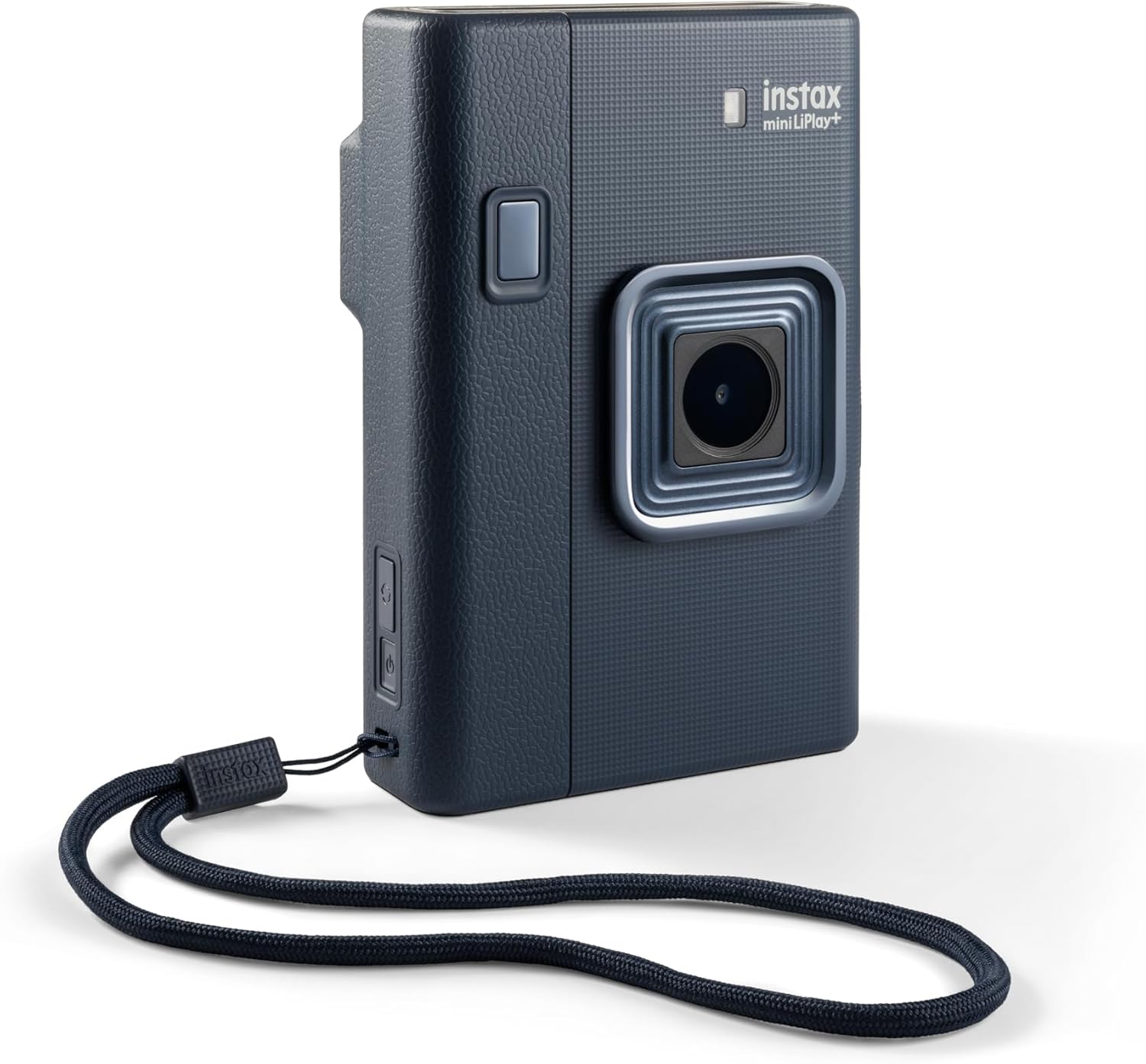 Mini LiPlay+ Bleu Nuit Appareil Photo numérique instantané Hybride et imprimante Photo, écran LCD 6 x 4 cm, Fonction d'enregistrement Audio, objectifs Principal et Grand Angle pour Selfies LiPlay + appareil photo et imprimante photo Bleu
