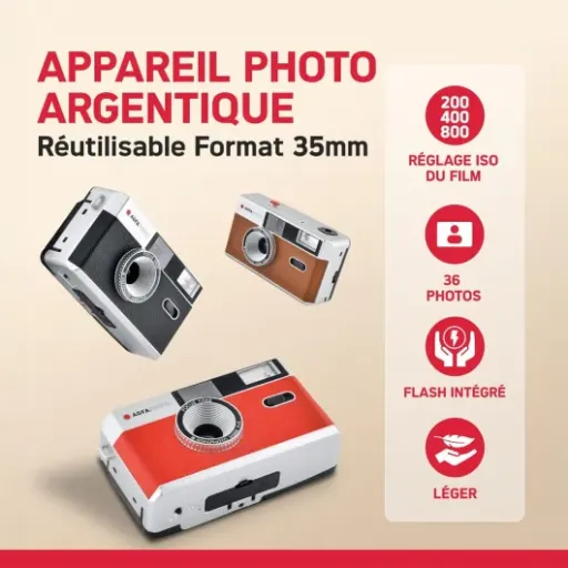 Test AgfaPhoto 35mm 31 mm F9 : le petit argentique simple qui fait le job (si on accepte les limites)