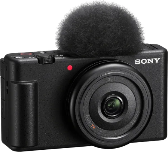 ZV-1F - Appareil Vlog - Appareil photo numérique - écran orientable, vidéos 4K, ralenti, fonctions vlog - Noir ZV1F