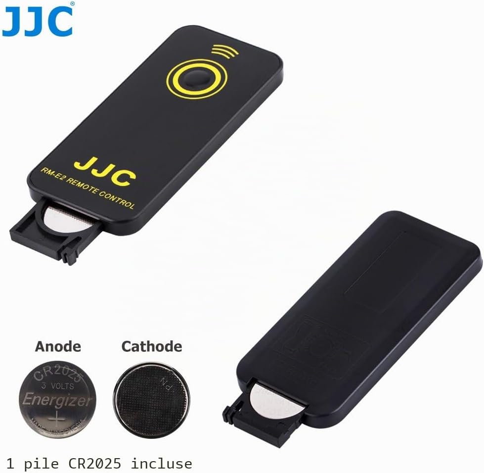 JJC Télécommande Infrarouge pour Nikon D7500 D7200 D7100, D7000 D5500 D3400, D3300, D3200 D750 D610 etc - - Remplace la Télécommande IR Nikon ML-L3 Pour Nikon DSLR