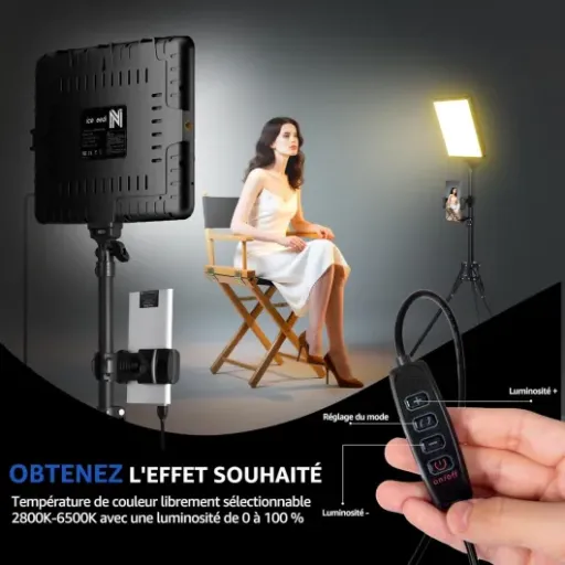 Test NiceVeedi NV-15WHT : un kit d’éclairage pas cher qui fait le job pour YouTube et TikTok