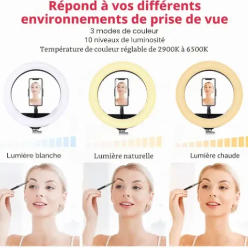 Test Ring Light 18 pouces EOTO LIGHT : un gros anneau lumineux qui fait le job pour les lives et TikTok