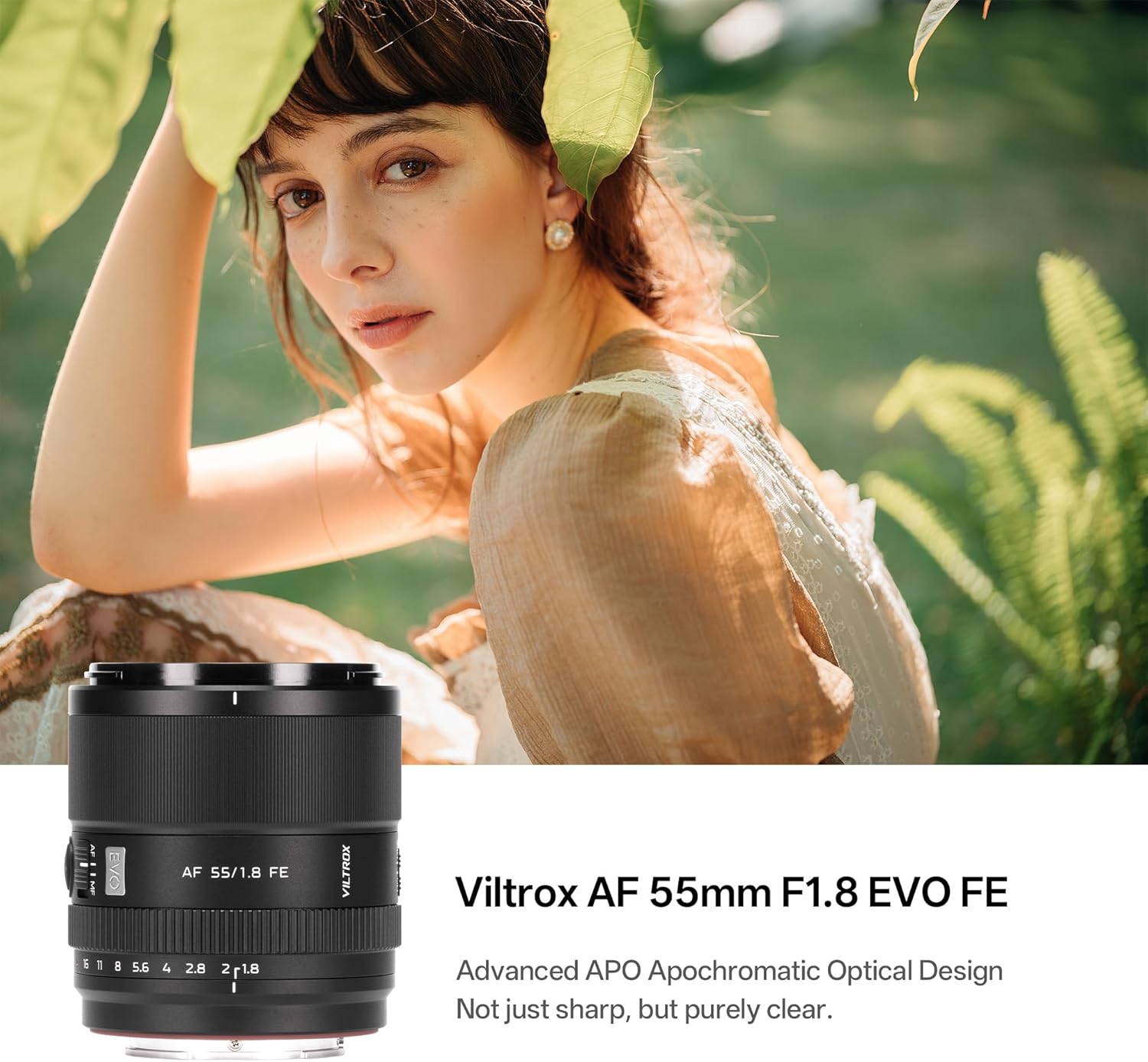 55mm f/1.8 FE Objectif Plein Cadre Grande Ouverture mise au Point Automatique, Compatible avec les Appareils Photo Sony E-Mount A7IV A7RIV A7SIII A7III A7RIII A9 A1 FX3 A7RV A7CR A7CII A93